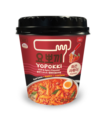 Yopokki Instant Rapokki - Hot & Spicy 145g