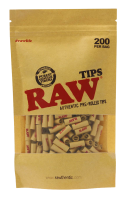 RAW Prerolled Tips 200-Pack