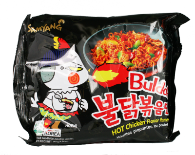 Samyang Buldak Hot Chicken Ramen 140g – scharfe koreanische Instant Nudeln