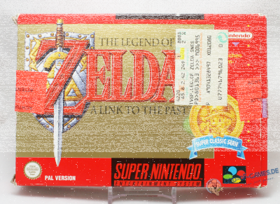 The Legend of Zelda: A Link to the Past - Super Nintendo
