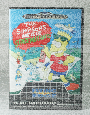 The Simpsons: Bart vs. the Space Mutants - Sega Mega Drive
