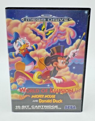 World of Illusion starring Mickey Mouse and Donald Duck - Sega Mega Drive