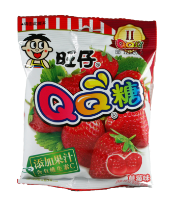MHD - Want Want Gummy Candy Strawberry 70g