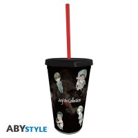 Junji Ito - Reisebecher mit Strohhalm - Chibi Art 470ml