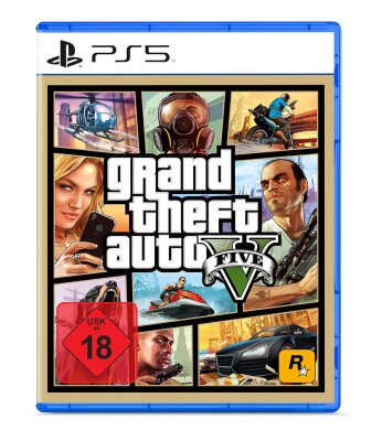 Grand Theft Auto V - GTA 5 - PlayStation 5
