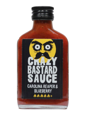 Crazy Bastard Sauce - Carolina Reaper & Blueberry 100ml
