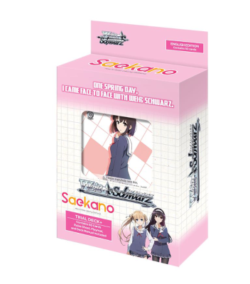 Saekano: How to Raise a Boring Girlfriend Trial Deck+- Weiß Schwarz - ENGLISCH