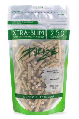 Purize Xtra-Slim 250 Stk. Beutel - Braun 5,9 mm