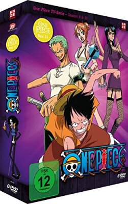 One Piece - Box 11: Season 9 & 10  (Ep.326-358) 6 DVDs