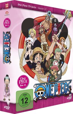 One Piece - Box 21: Season 17 (Ep.629-656) 4 DVDs