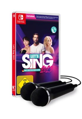 Lets Sing 2023 + 2 Mikrofone - Nintendo Switch