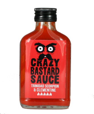 Crazy Bastard Sauce - Trinidad Scorpion & Clementine 100ml
