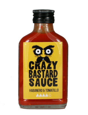 Crazy Bastard Sauce - Habanero & Tomatillo 100ml