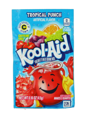 Kool-Aid Unsweetened Drink Mix - Tropical Punch 4,5g