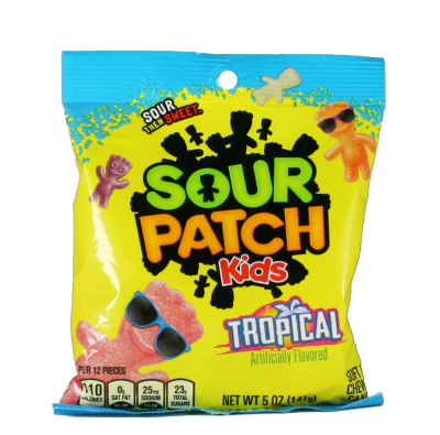 Sour Patch Kids - Tropical 141 g MHD SALE