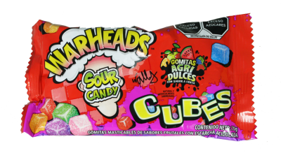 Warheads - Sour Candy Cubes 70g