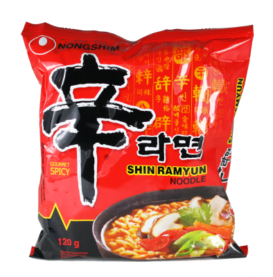 Nongshim Instant Nudeln - Shin Ramyun scharf 120 g