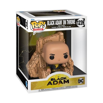 Black Adam POP! Deluxe Vinyl Figur 1239 - Black Adam on Throne