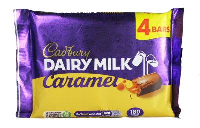 Cadbury DAIRY MILK Riegel Caramel 148g
