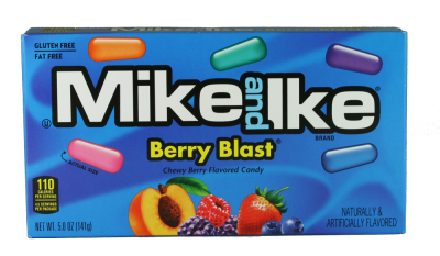 Mike and Ike Berry Blast Chewy Candy 141g