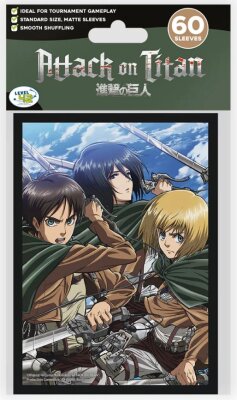 Attack on Titan - Battle Trio Sleeves (60 Stk) - Japanese