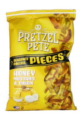 Pretzel Pete Pieces - Honey Mustard & Onion 160g