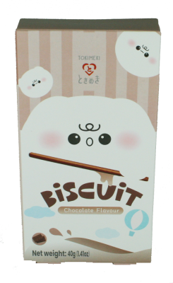 Tokimeki Biscuit Stick Chocolate 40g