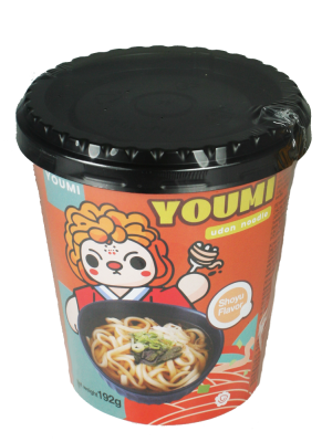 Youmi Instant Udon Nodle Cup - Shoyu Flavor 192g