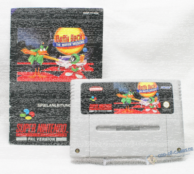 Daffy Duck The Marvin Missions  SNES MODUL + ANLEITUNG