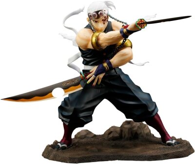 Tengen Uzui (Bonus Edition) - Demon Slayer: Kimetsu no Yaiba ARTFXJ Statue (23 cm)