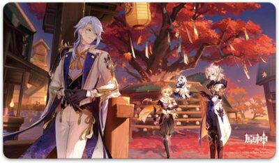 Genshin Impact - Hues of the Violet Garden - Mouse Pad