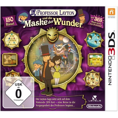 Professor Layton und die Maske der Wunder - Nintendo 3DS