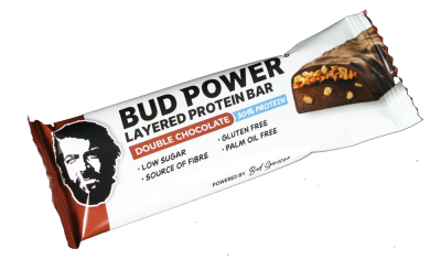Bud Power® - Layered Protein Bars DOUBLE CHOCOLATE 50g