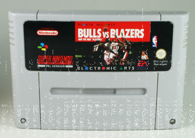 Bulls vs Blazers and the NBA Playoffs - Super Nintendo