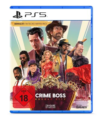 Crime Boss: Rockay City – PS5 (PEGI 18) | Koop-Action & Gangsterdrama im 90er-Stil
