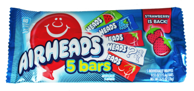 Airheads 5 Bars Mix 78g