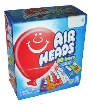 Airheads - 60 bars Mix 936g