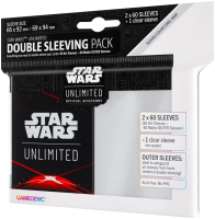 Double Sleeving Pack (rot) - Star Wars Unlimited - Gamegenic