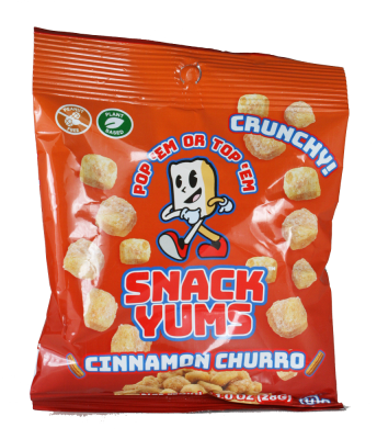 MHD - Snack Yums - Cinnamon Churro 28g