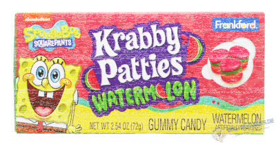 SpongeBob Krabby Patties - Watermelon 72g