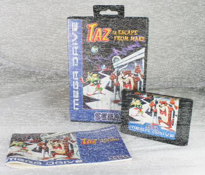 Taz in Escape from Mars  SMD