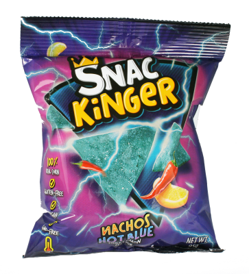 SnacKinger Nacho-Chips Hot Blue  95g