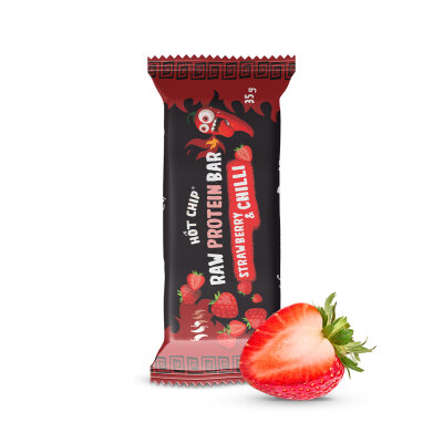 MHD - Raw Protein Bar Strawberry & Chili 35 g