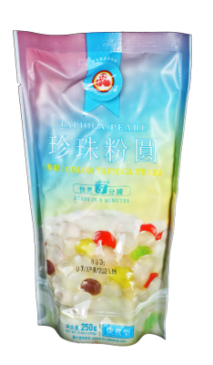 Tapioca Pearl Mixed Color 250g