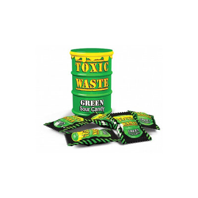 Toxic Waste - Green Sour Candy 42g