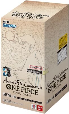 EB02 Anime 25th Collection Display (24 Booster) (JP) - One Piece Card Game