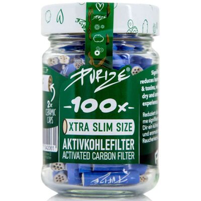 Purize Xtra-Slim 100 Stk. Blau - 5,9 mm