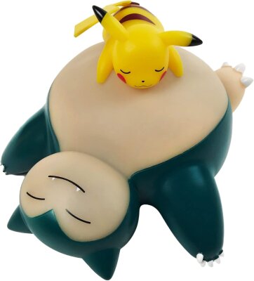 POKÉMON - LED-Lampe Snorlax & Pikachu 18 cm