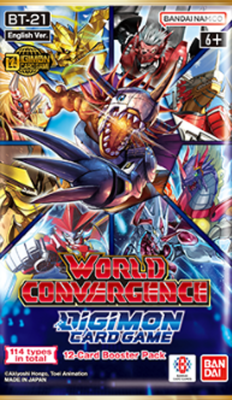 Digimon Card Game BT21 World Convergence Booster (EN)