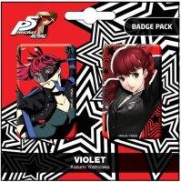 Persona 5 Royal Ansteck-Buttons Doppelpack Violet /...